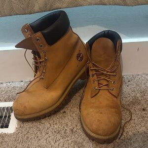 Timberland Men's Tan Leather Boots